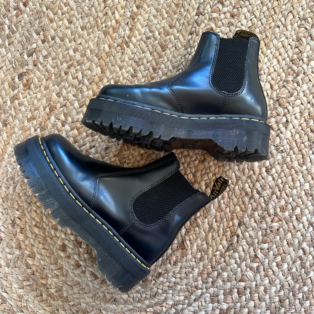 Dr. Martens Platform Boots (like new)